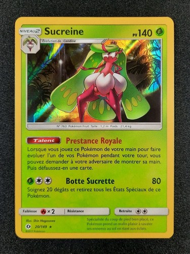 Carte pokémon sucreine - :,