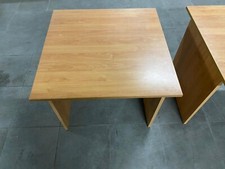 scrivania direzionale in legno 80x80