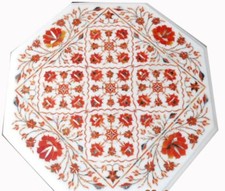 Tavolino Laterale In Marmo