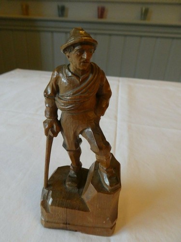 Figura scalatore legno - di, in