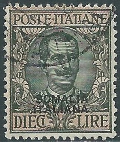 1926 somalia usato floreale - somalia,