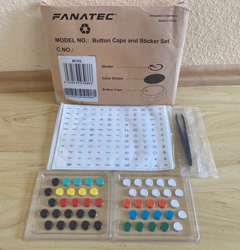Fanatec button caps - button,