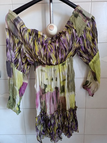 Vestito chiffon plissé - vestito, in