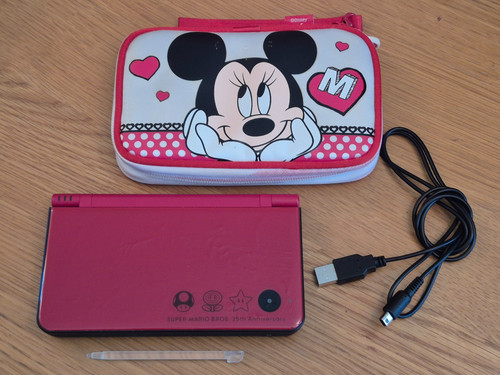Nintendo red dsi super - nintendo,