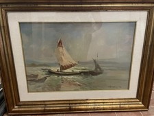 Dipinto Danilo Barghigiani FIRMATO 83x65cm Con Cornice