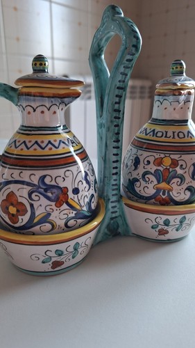 Oliera acetiera ceramica