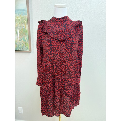 Mini abito zara rosso stampa - zara,
