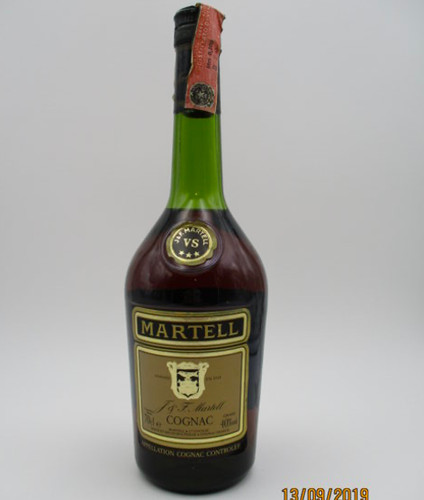 Cognac martell tre - tre, stelle