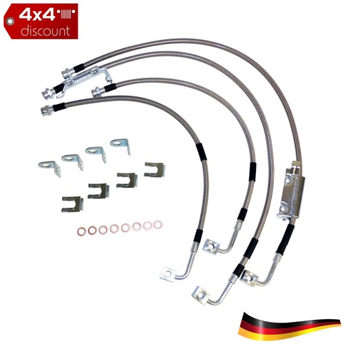 Kit tubo del freno acciaio - tubo,