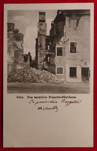 Cartolina gorzia casa - gorzia, la