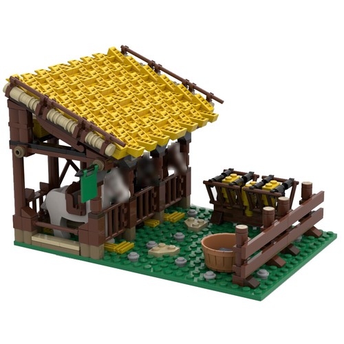 Moc scuderie medievali con - scuderie,