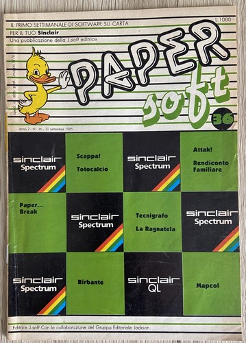 Paper soft rivista informatica - soft,