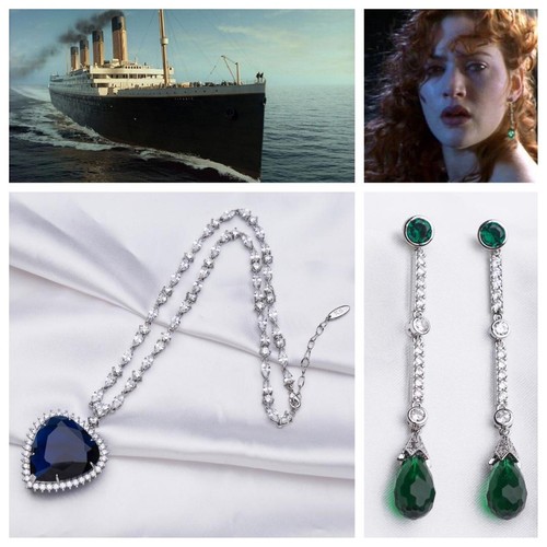 Collana titanic cuore - titanic,