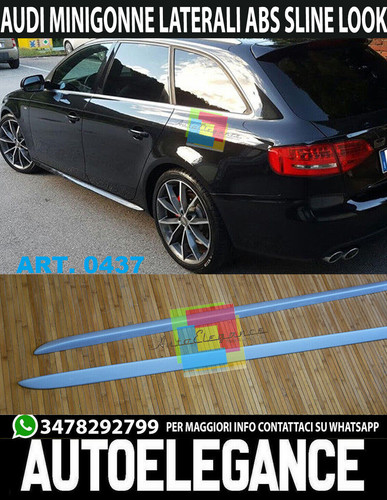 Minigonne laterali audi b8 - minigonne,