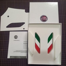 FIAT 500 Italian Fender Badge