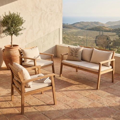 Set salotto giardino - salotto, teak
