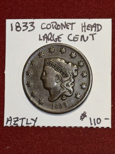 Testa coronetta 1833 grande - di,