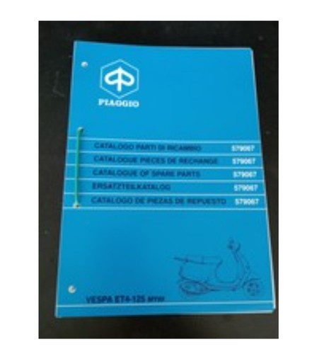 Catalogo ricambi piaggio vespa - piaggio,