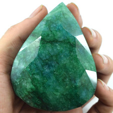 Smeraldo enorme verde