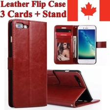 Leather wallet card stand - leather,