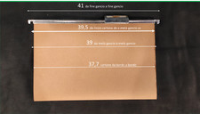 Blocco di 91 cartelle sospese per schedario anni 70