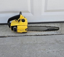 Motosega McCulloch Mini-Mac 6 e barra originale - per ricambi o riparazioni