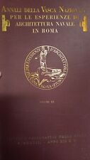 Annali della vasca nazionale per le esperienze di architettura navale in roma 3