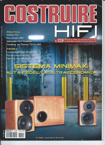 Rivista costruire hifi 109 - hifi, n.
