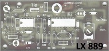 c.s. LX889 nE nuova ELETTRONICA Micro Trasmettitore Sperimentale ad Onde Corte