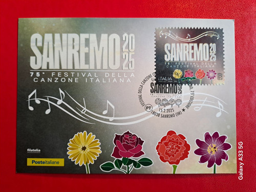 2025 cartolina filatelica - 2025,