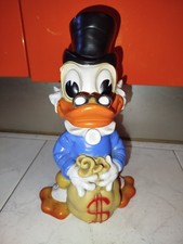 Pupazzi Gomma Disney Zio Paperone U.Scrooge Picsou LEDRA Ledraplastic Dagobert