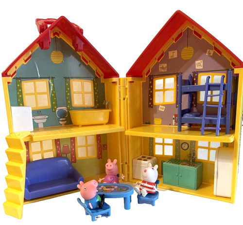 Peppa pig fold deluxe house - peppa, up