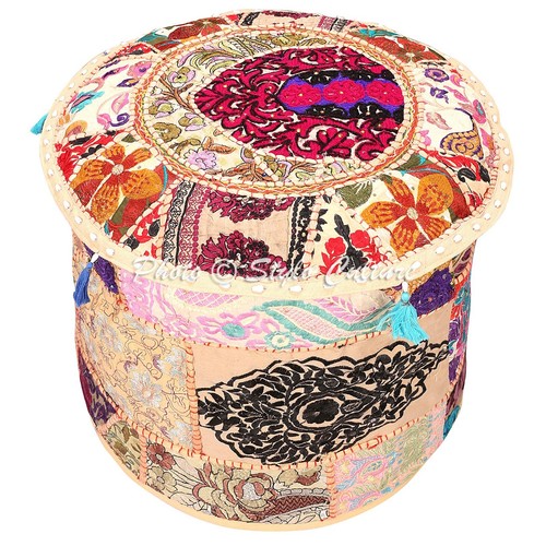 Nuovo pouf indiano patchwork
