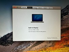 Macbook pro intel i7