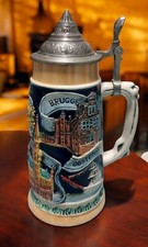 Brocca In Ceramica E Peltro