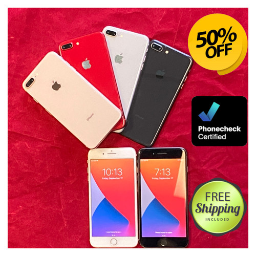 Apple iphone plus - 8, 64
