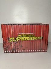 INCREDIBILI SUPEREROI MARVEL COFANETTO COMPLETO 20 DVD GAZZETTA SPORT NUOVI