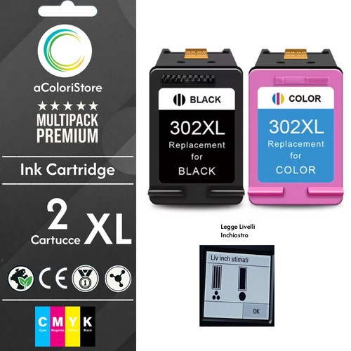 Cartucce compatibili 302 xl - hp,