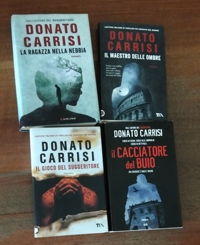 Lotto libri donato carrisi - lotto,