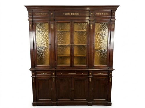 Credenza vetrina antica - antica, in