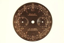 Dulfi Chrono 2 contatori vintage quadrante 31mm per Landeron 48