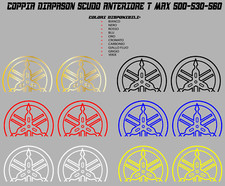 KIT adesivi COPPIA DIAPASON scudo anteriore  YAMAHA T MAX 500-530-560 tmax