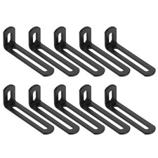 10 Pezzi Staffa a L a Fessura