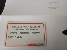 Scheda telefonica c - telefonica, c&c