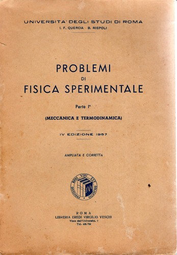 Problemi fisica - di,