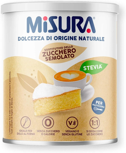 Misura zucchero semolato con - zucchero,