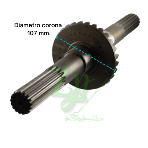 Corona asse albero - asse, goldoni