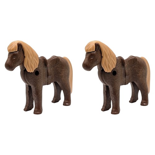 Playmobil pony marrone - 2,