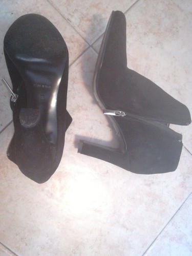 Scarpe donna nere tacco 8 - scarpe,