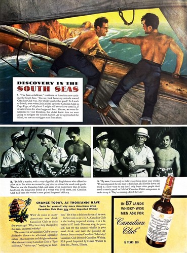 1940 canadian club - club, whiskey